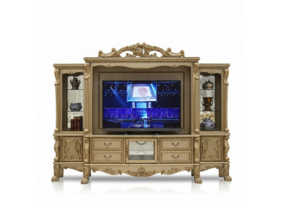 Woonkamer uitbreiding media muur tv-muur tv-kast woonwand