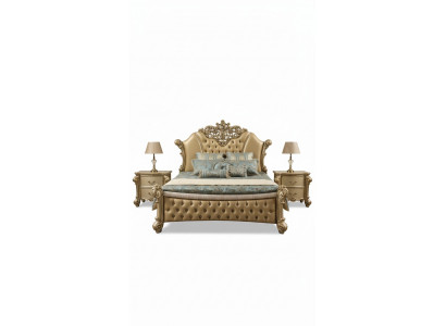 Bed Design Tweepersoonsbed Bedden Luxe Klassieker Barok Chesterfield 184x214cm nieuw