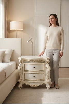 Nachtkastjes Nachtkastje Nachtkast Nachtkonsole Tafel Decoratieve bijzettafel