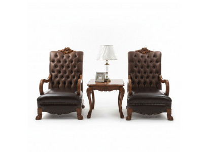 Leder Lounge Nieuwe Chesterfield Fauteuil Designer Stoel Relax Bekleding Stof