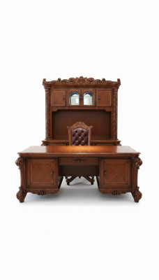 Luxe bureau tafel kantoor kantoor antieke stijl barok rococo baroktafels nieuw