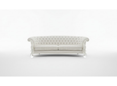 Bankstel 4 zits bank ontwerp bekleding Chesterfield zitgroep leer textiel