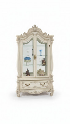 Dressoir Luxe Etalage Vitrine Glazen Kast Antieke Stijl Barok Rococo