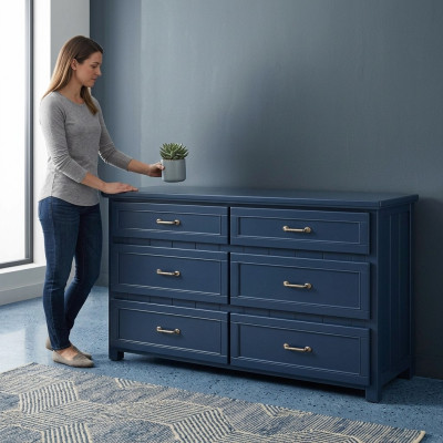 Ontwerper Commode Lage Bijzettafel Slaapkamer Hout Luxe Kast Plank