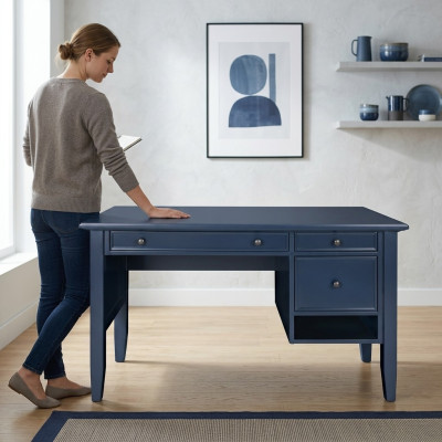 Klassiek bureau tafel bureaus kantoor Chef tafels hout