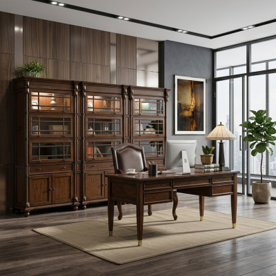 Vitrine 3x archiefkast kast vitrines kantoor woonkamer hoge kast