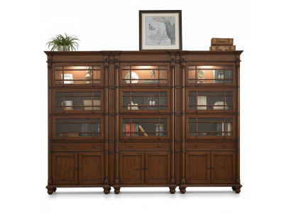 Vitrine 3x archiefkast kast vitrines kantoor woonkamer hoge kast