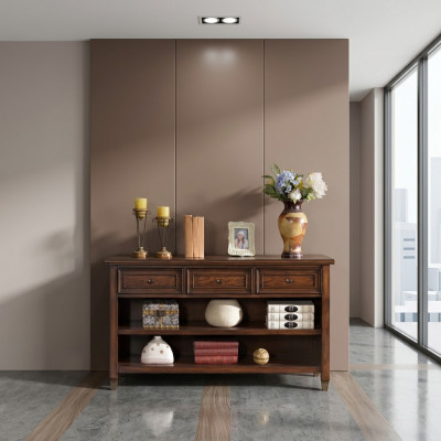 Dressoir Houten Ladenkast 140cm Dressoir Lage Meubels Woonkamer Meubel Kasten Nieuw