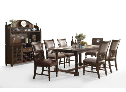 Eettafel zithoek tafel 6 stoelen stoelenset eetkamer design sets.