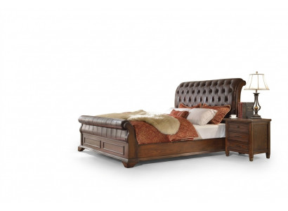 6-delige slaapkamerset (bed + 2 nachtkastjes + 2 kledingkasten + commode)