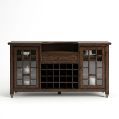 Bar kast wijnglas kast commodes hout vitrine thuisbar hotelkwaliteit kamerbar