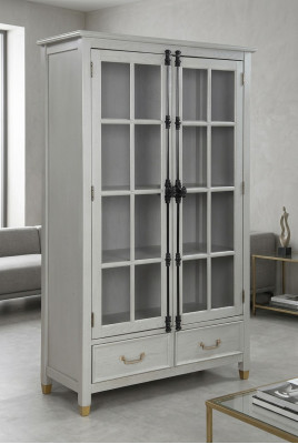 Klassieke kast woonkamer vitrinekast vitrines Nieuw Vitrinekasten.