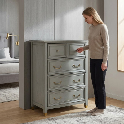 Commodes Dressoir Dressoirs 5 laden Kast Dressoir Plank el