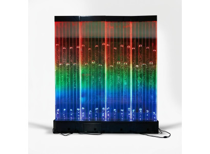 Wandpaneel met waterbellen Decoratieve LED-watermuur Ontwerper water muur