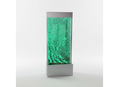 Scheidingswandontwerper roestvrij staal waterkolom zuilen muren LED-wand