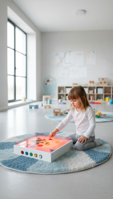 LED leerspielgoed kinderen leerspellen LED-verlichting verlicht verrassende spellen