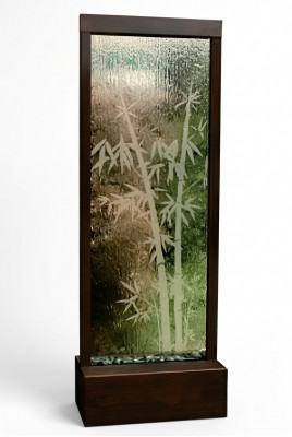 Wandpaneel LED watermuur water muren bubbelen muur watermuur.