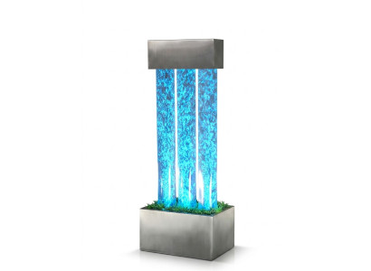 Waterspanning watermuur fontein LED-verlichting waterelement waterspanning zuilen