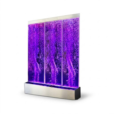 Kolom muren LED waterscheidingswand waterwand waterval wand waterwanden