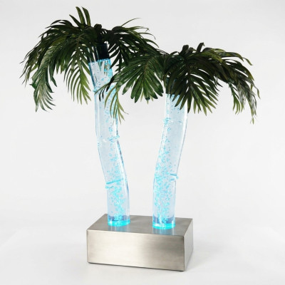 Led Waterzuil Palm Kunstplant Plant Waterzuilen Zuil