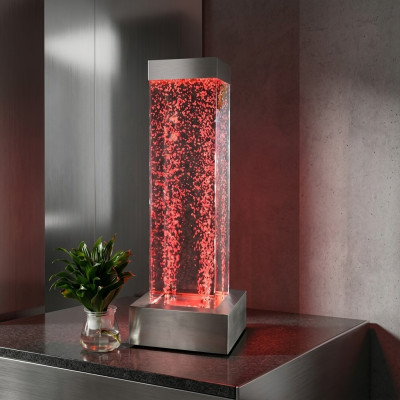 Waterzuil 20x80cm, waterspraakzuil, LED-scheidingswand