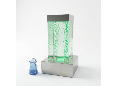 ledzuil tafel waterzuil zuilendecoratie bar winkelbalies water