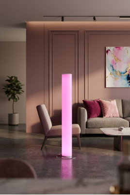 Watersäule 12x60 Waterschuimkolom Scheidingswand met LED-verlichting