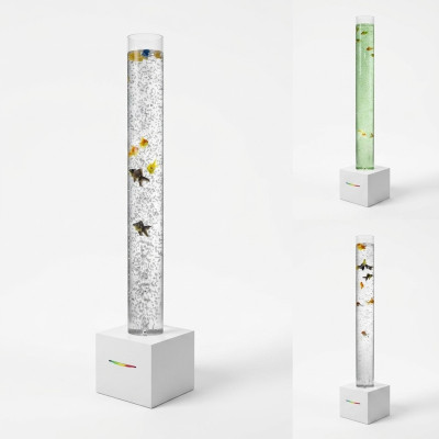 Led waterzuil 150cm watermuurdecoratie fontein kolomlamp