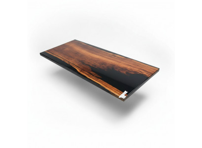 Eettafel River Table Echt Hout Riviertafel Massief Epoxyhars Tafels