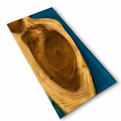 Salontafel River Table Epoxyhars Massief Tafels 121x61 Riviertafel Echt