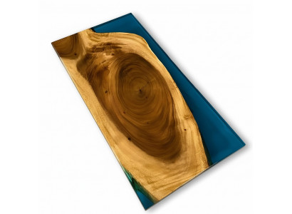 Salontafel River Table Epoxyhars Massief Tafels 121x61 Riviertafel Echt