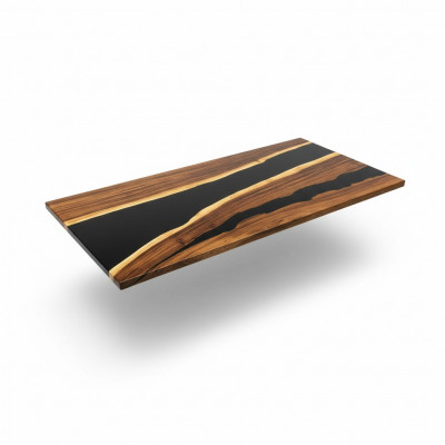 Tafel Eettafel Tafels Epoxyhars Epoxy Echt hout Massief design