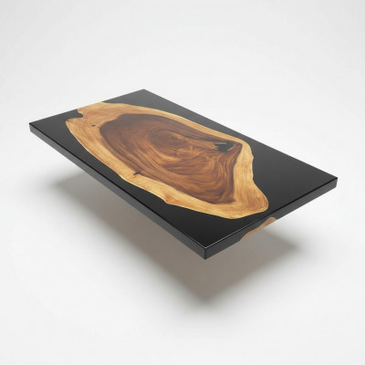 Luxe eettafel River Table Massieve Tafels 141*71 Riviertafel Echt Hout