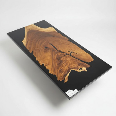 Epoxiehars Eettafel River Table Massief Tafels 160x81 Riviertafel Nieuw