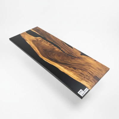 Epoxyhars Eettafel Vergadertafel Echt hout Massief meubilair Giet hars