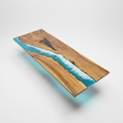 Moderne Tafels Eettafel Ontwerp Tafel Hars Zee Rivier Meubilair 240x90