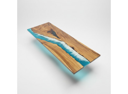 Moderne Tafels Eettafel Ontwerp Tafel Hars Zee Rivier Meubilair 240x90