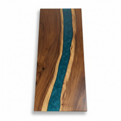 Esstisch Tafel Epoxyhars Nieuw Tafels 201x81 Riviertafel Echt Hout