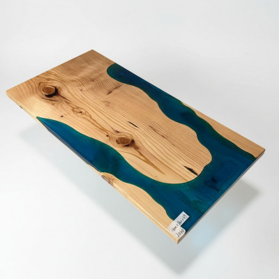 Rivier Tafels Eettafel Ontwerp Tafel Moderne Meubels 160x80 Epoxyhars