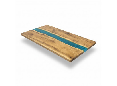 Echt hout waterval tafel epoxyhars tafels eettafel epoxy massief.