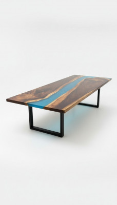 Moderne tafels Eettafel Design Tafel Hars Zee Rivier Meubels 220x90