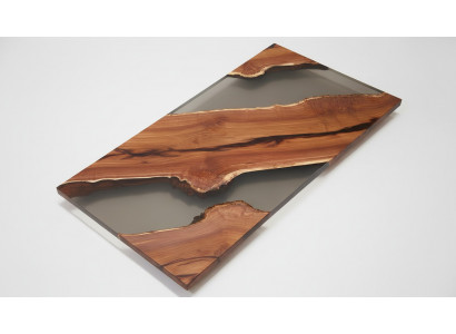Eettafel River Table Echt Hout Riviertafel Massief Decoratie Epoxyhars Tafels