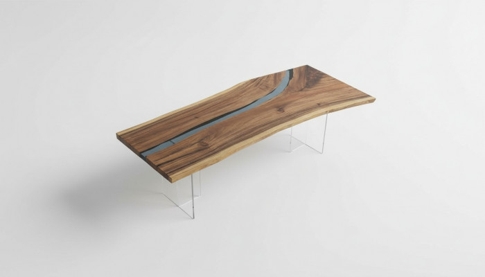 River Table Epoxy Resin Coffee Table Solid Tables 240x100 River Table