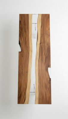 Eettafel River Table Echt hout Riviertafel 240x90 Massieve tafels