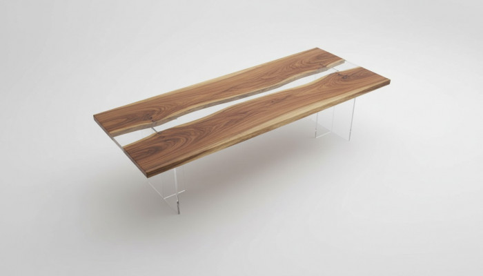 Esstisch River Table Massiv Tische 220x80 Flusstisch Meer Waterfall Eettafel River Table Massieve Tafels 220x80 Riviertafel Zee Waterval