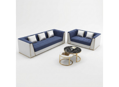 Designer Bankstel Luxe Bank Bankstel Polser Set Bankstel 3 2 Zits 2-delige set