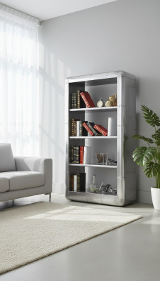 Vliegtuigmeubels Aluminiumrek Luxe Designer Inrichting Kastplanken