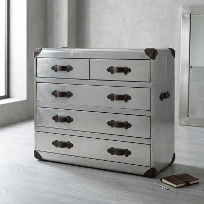 Commode dressoir kast laden retro vintage vliegtuig