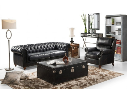 Klassieke Chesterfield bank Sofa Bekleding Set Banken Bankstellen Ontwerp