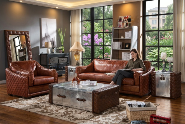 Sofa set kussens bank zit groepen 2-delig set 3 zits Nieuw